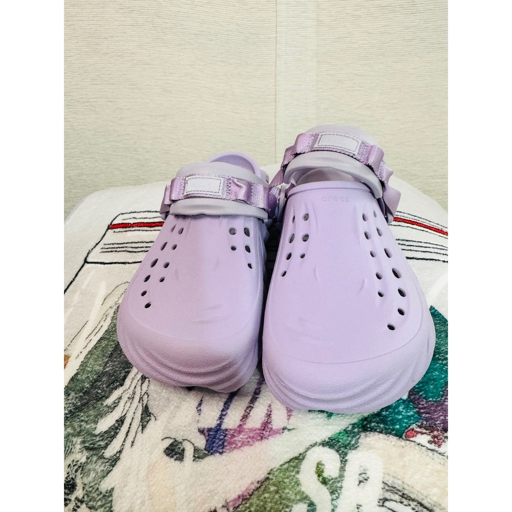 Crocs Echo Clog Lavender Purple Men 7 Women 9 Lightweight Comfort Shoes